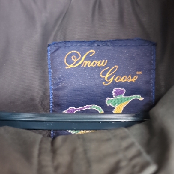 Canada Goose "Snow Goose" Men's Green and Black Parka - Picture 2 of 6